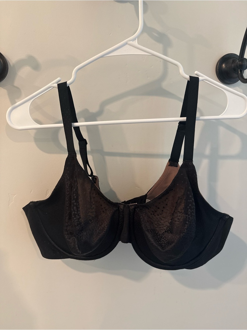 Wacoal Black Underwire Support Bra 40C
